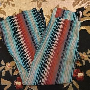 Crazy Train palazzo pants. 2x